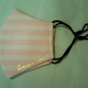 Victoria's Secret Pink Striped Face Mask